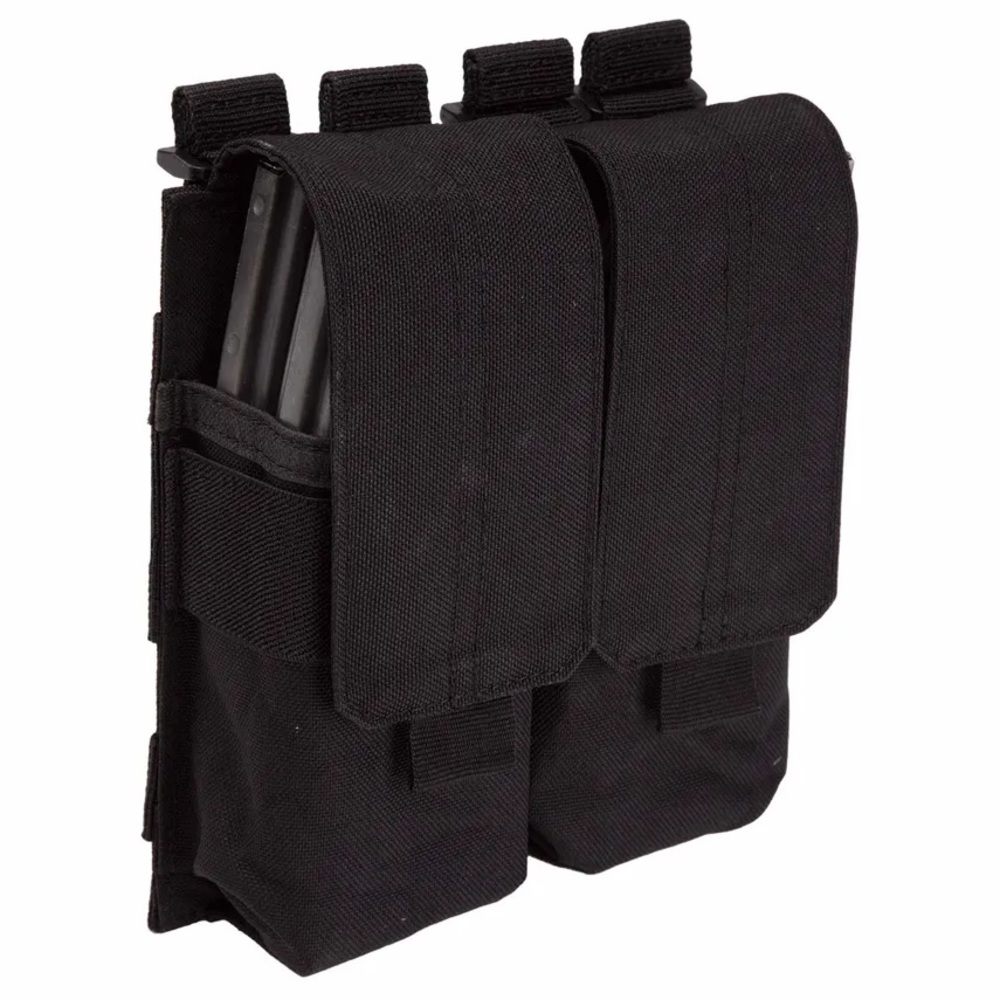 5.11 TACTICAL DOUBLE MAG CARRIER POUCH WITH COVER